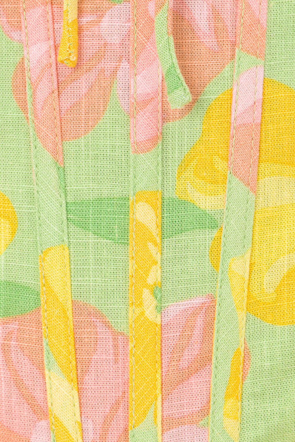 Tillie Dress - Rose Fill Green