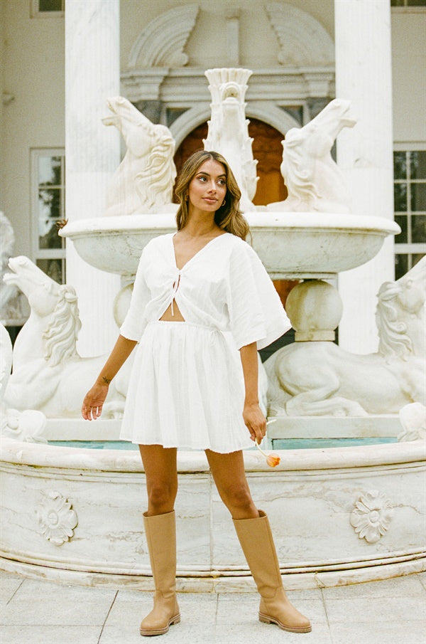 SAMPLE-Eli Dress - White