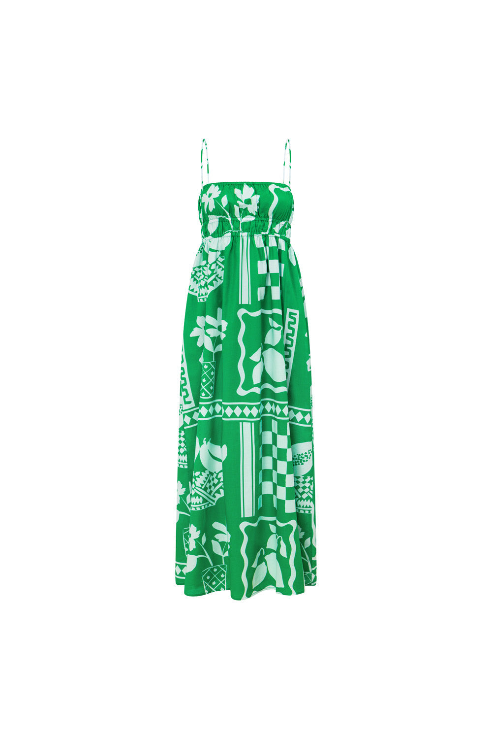 Maia Dress - Lemoni Green