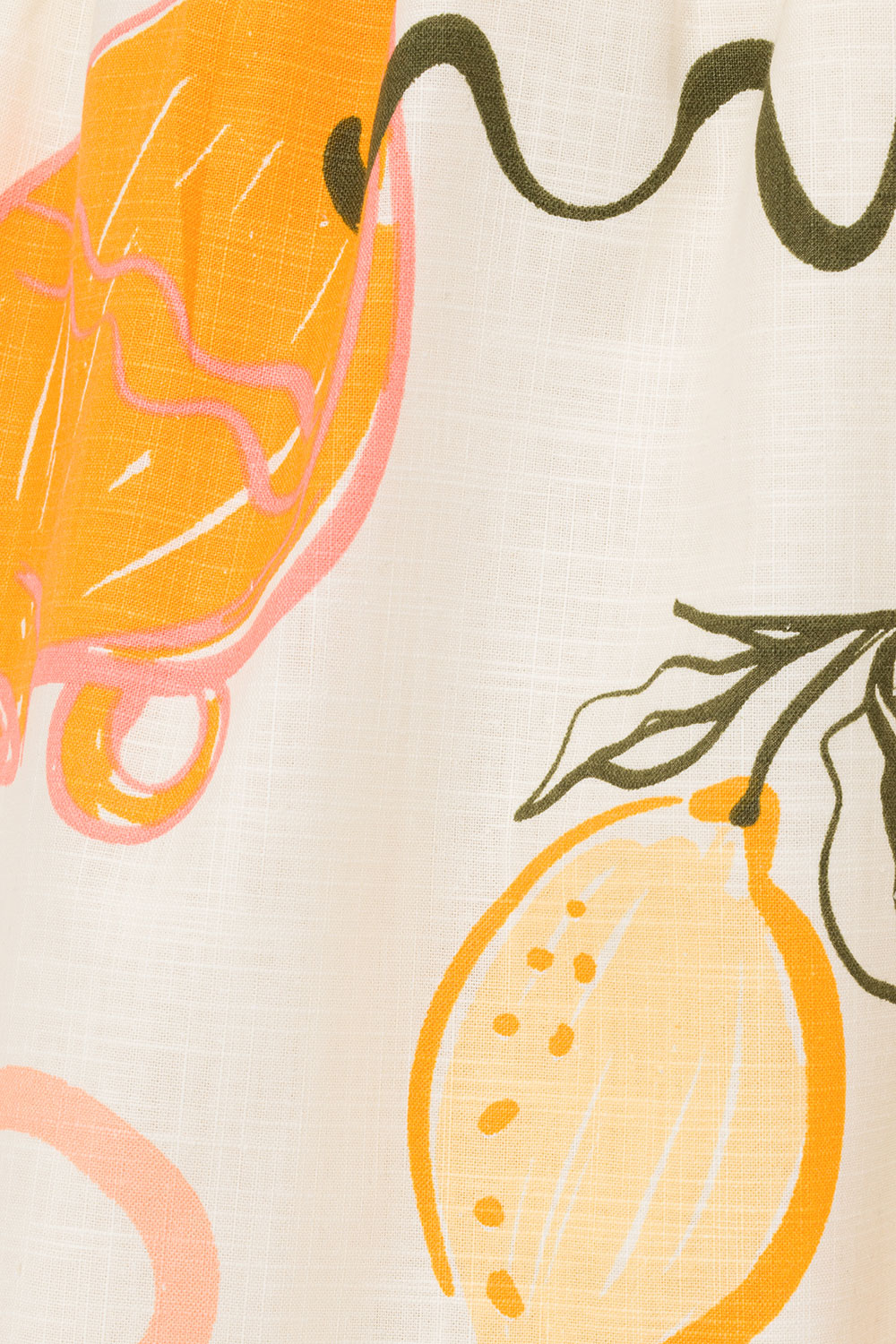 SAMPLE-Zenaida Dress - Amalfi Aperol