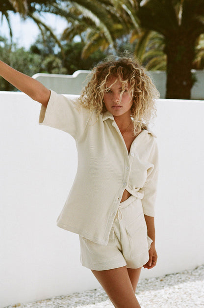 SAMPLE-Kase Shorts - Oatmeal