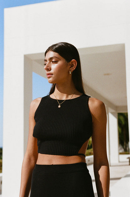 SAMPLE-Evie Top - Black