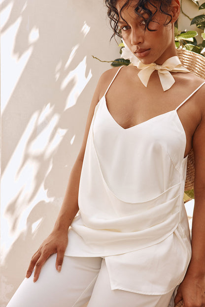 SAMPLE-Zarah Top - Ivory