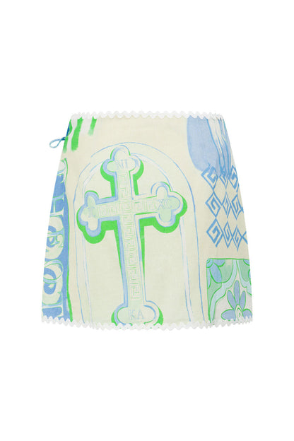SAMPLE-Diaz Skirt - Theotokos Ocean