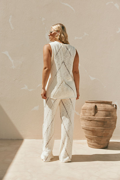 SAMPLE-Josiah Top - Cream