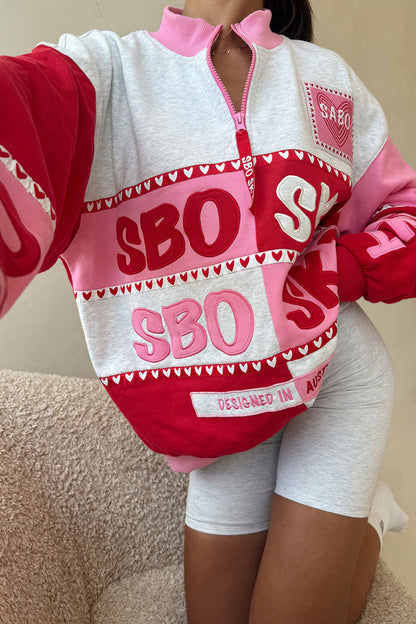 SAMPLE-Smitten Sweater - Terry