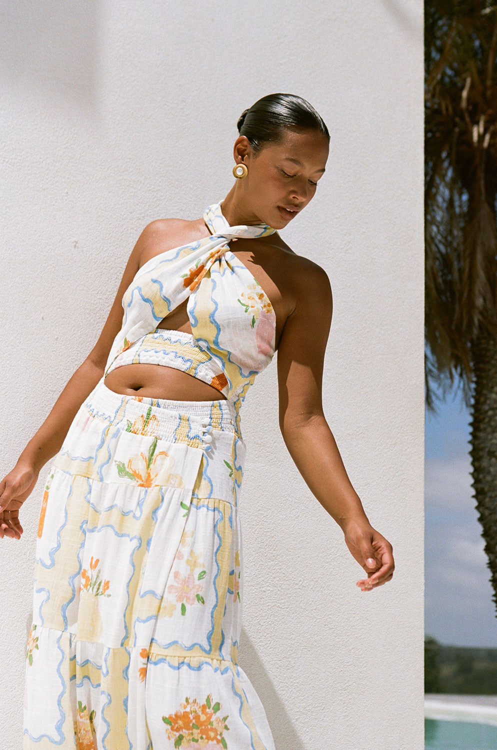 SAMPLE-Terese Dress - Flower Pots