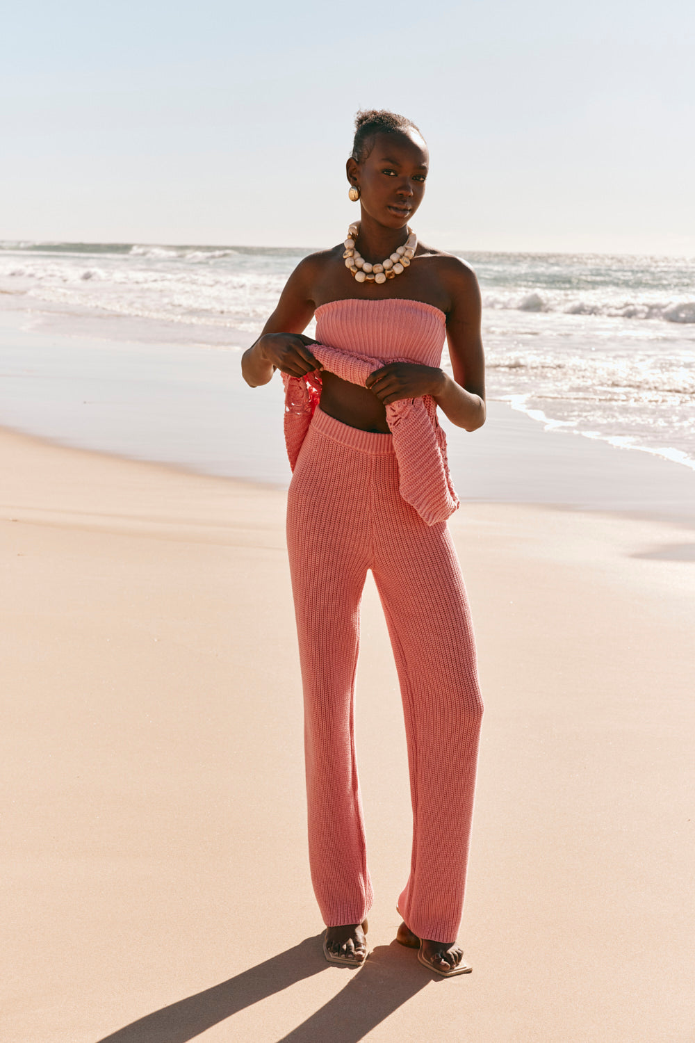 SAMPLE-Ellea Pants - Rose