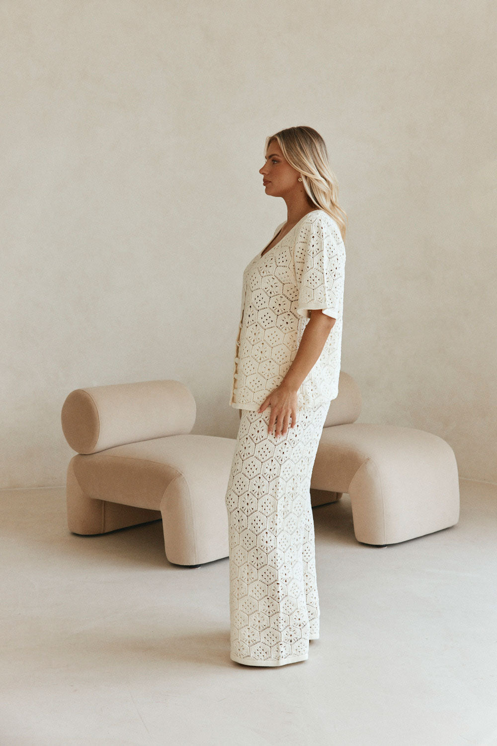 SAMPLE-Umiko Top - Cream