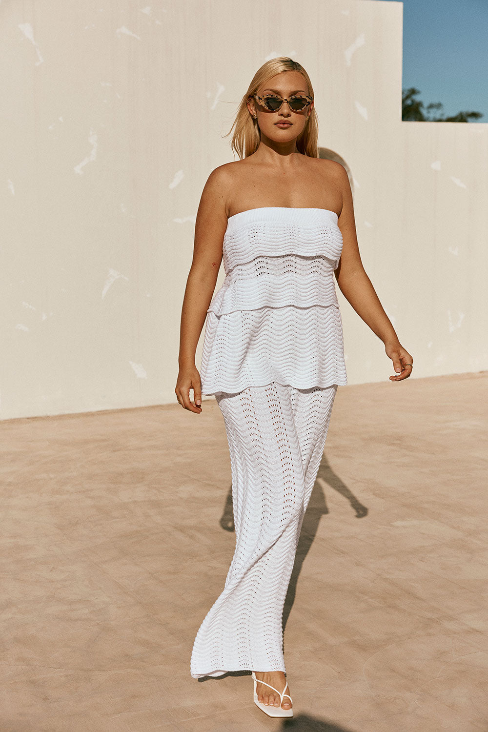 SAMPLE-Kama Top - White