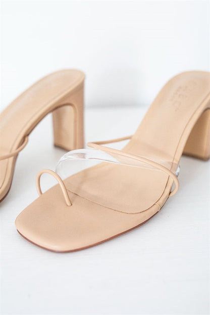 Strappy Rafaela Heels - Tan