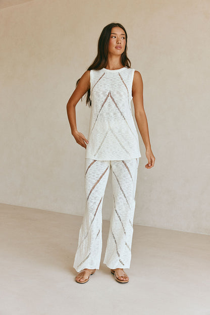 SAMPLE-Josiah Pants - Cream