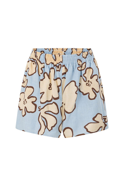 Thessy Shorts - Outline Floral