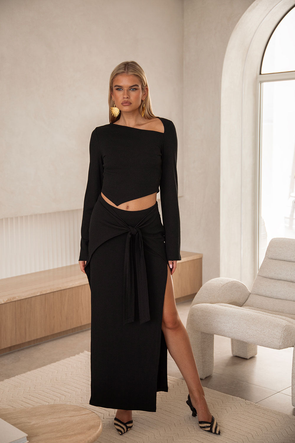 SAMPLE-Wrenley Top - Black