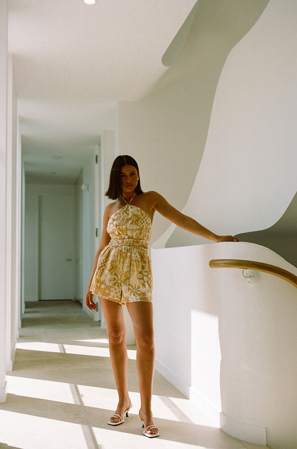 SAMPLE-Madeira Playsuit - Canyon