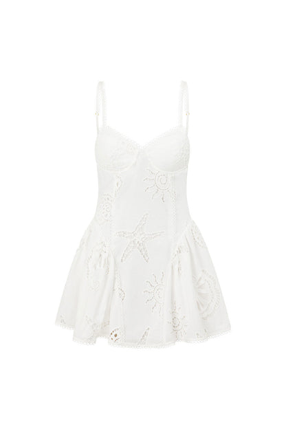 SAMPLE-Los Molinos Dress - Corallo Bianca