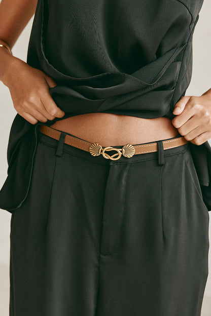 Kitten Paw Belt - Tan