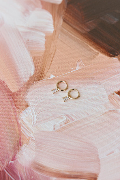 18K Millie Huggie Earrings