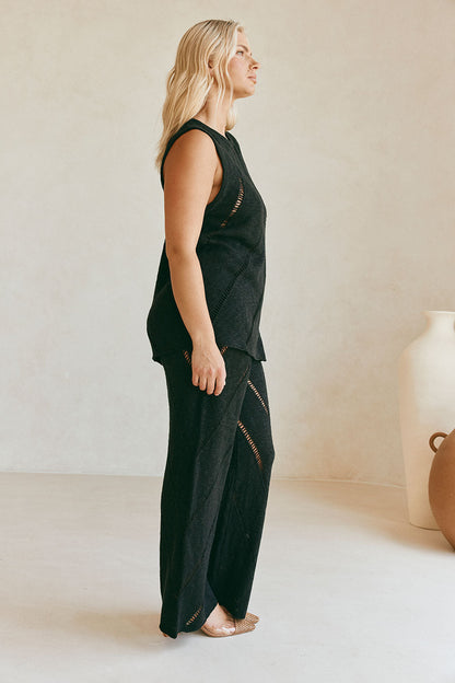 SAMPLE-Josiah Top - Black