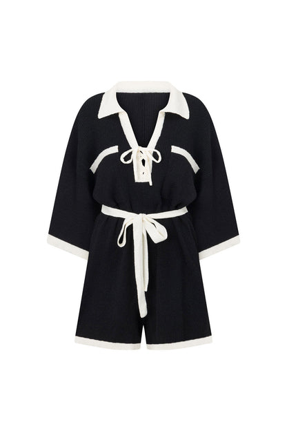 SAMPLE-Sammi Playsuit - Black