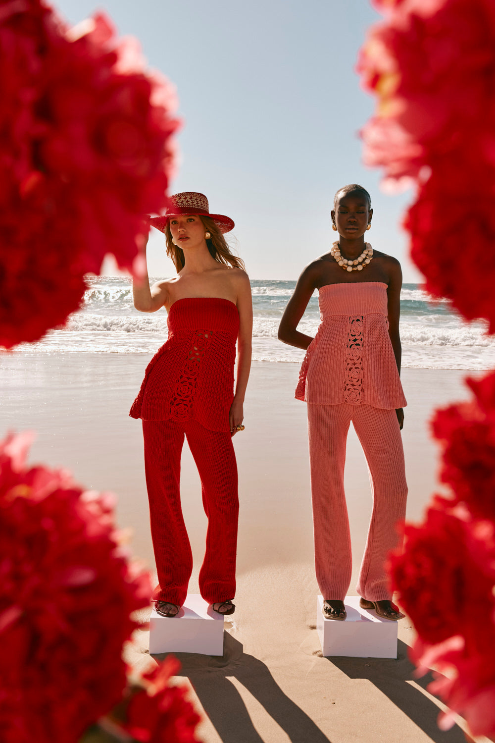 SAMPLE-Ellea Pants - Rose