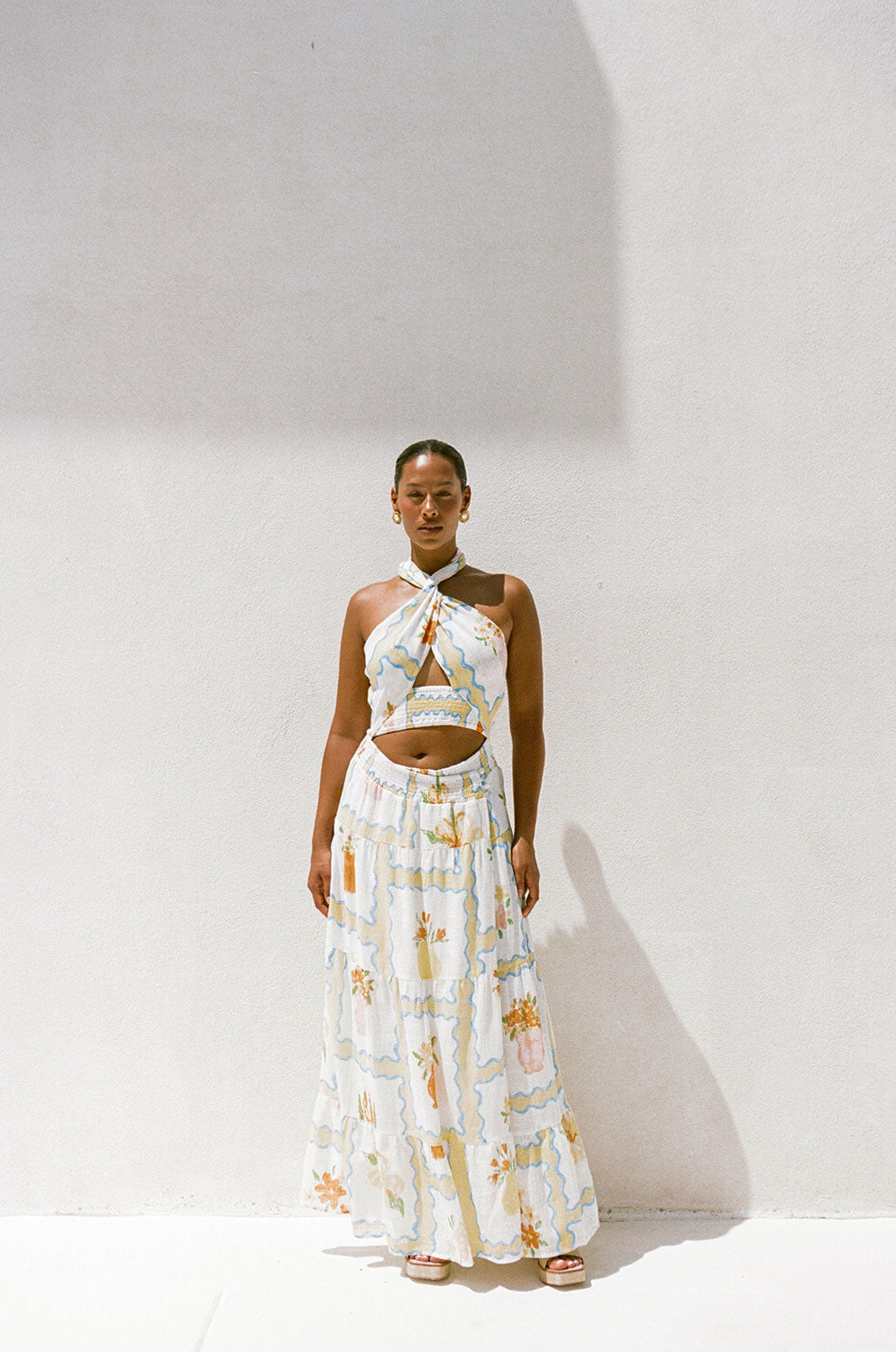 SAMPLE-Terese Dress - Flower Pots