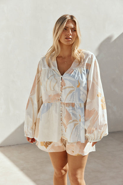 Adalyn Top - Vintage Bloom