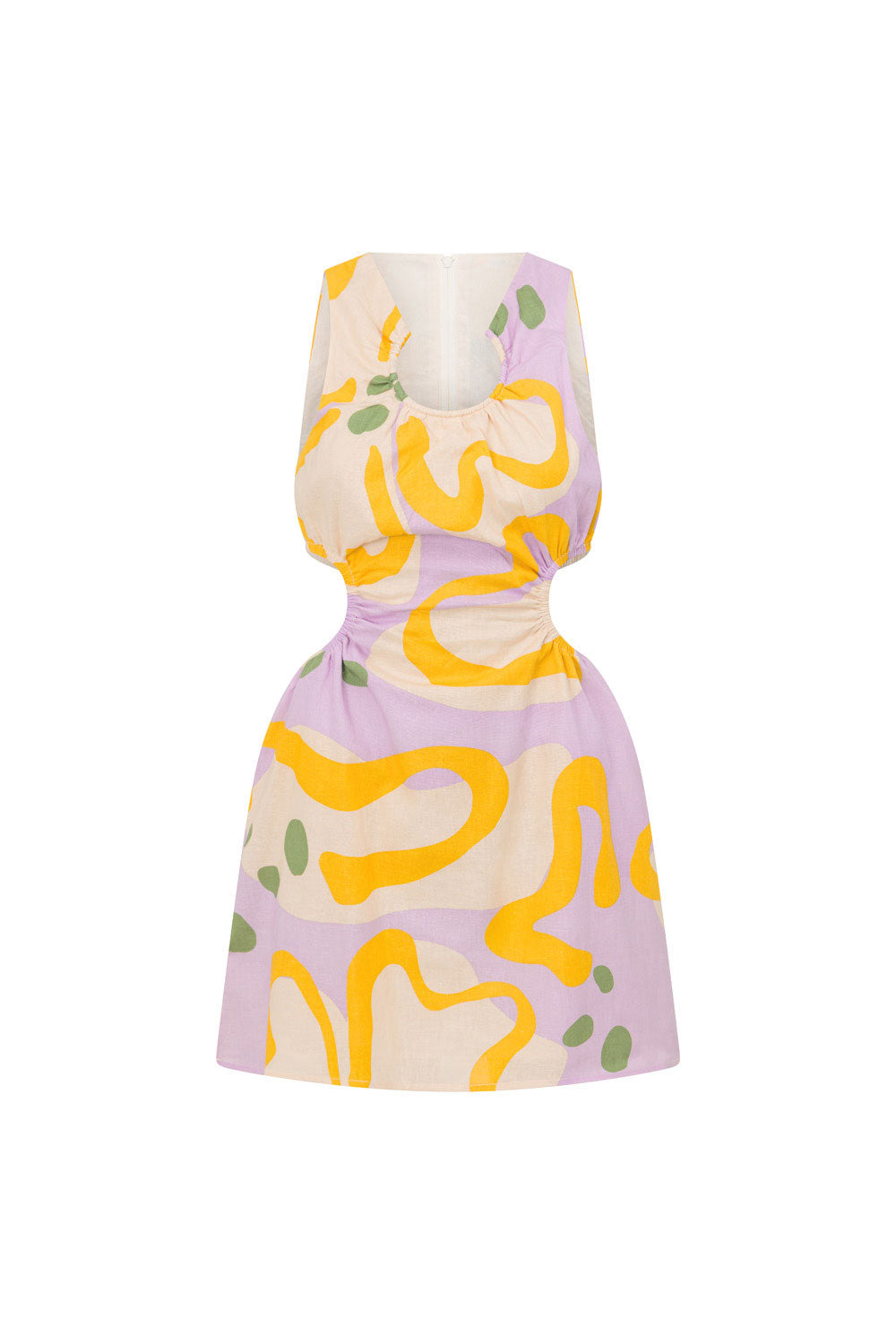 SAMPLE-Graciana Dress - Spot Floral