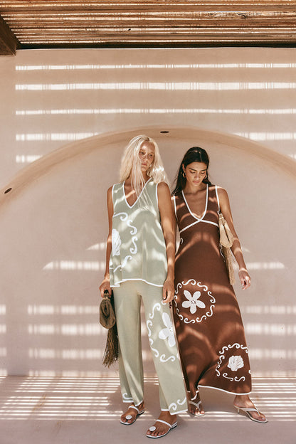 Emelia Dress - Ocean Relic