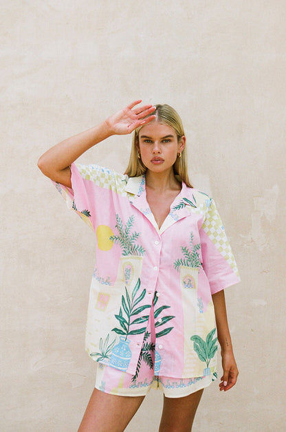 SAMPLE-Seona Top - Vista Pink