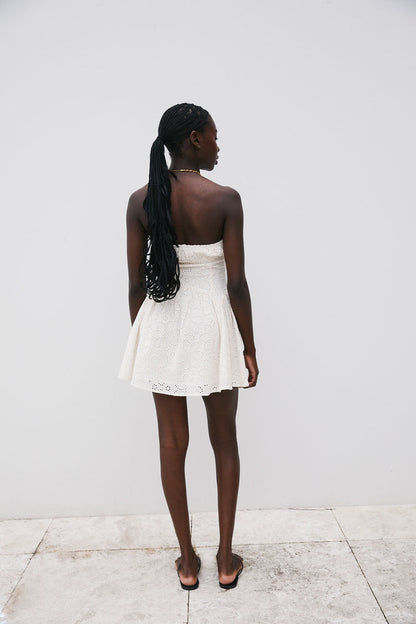 Aura Dress - Broderie