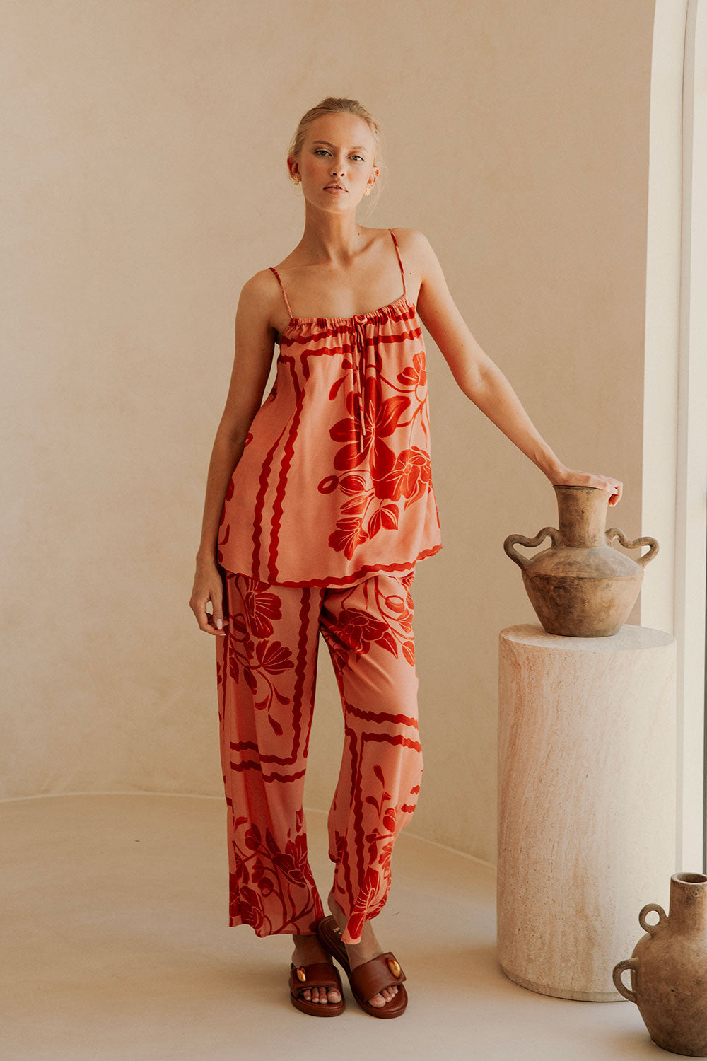 Alani Top - Fiore Postcards