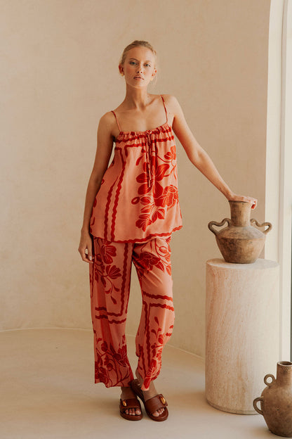 SAMPLE-Alani Top - Fiore Postcards