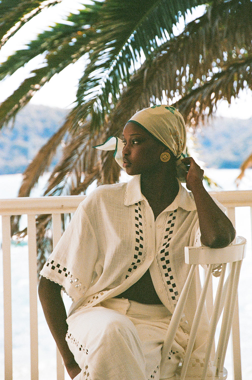 SAMPLE-Alyssia Top - White