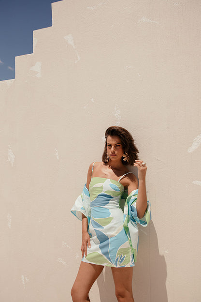 SAMPLE-Amira Top - Magnolia Blue