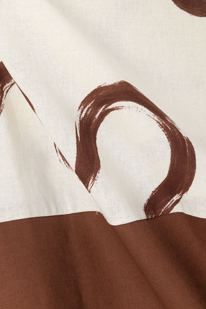 SAMPLE-Addy Dress - Marbled Mocha