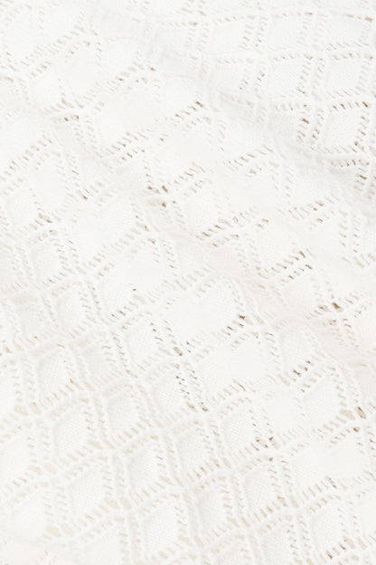 SAMPLE-Aya Top - White Knit