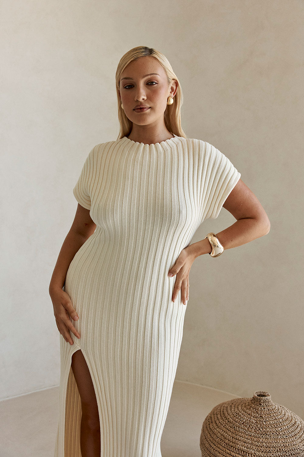 Gemini Dress - Cream