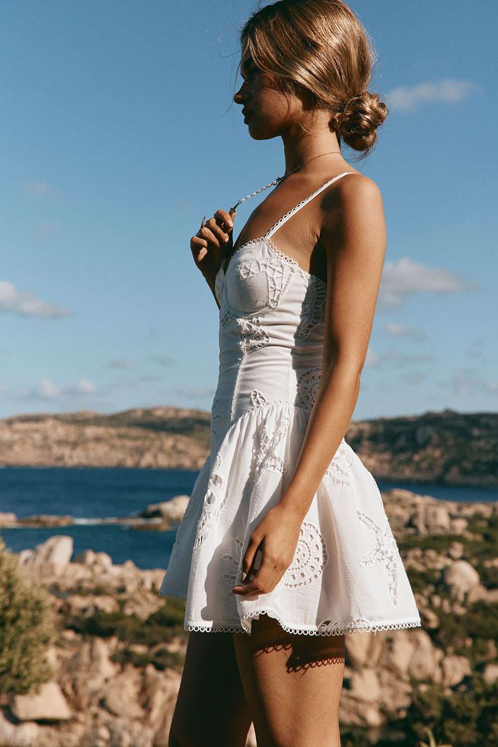 SAMPLE-Los Molinos Dress - Corallo Bianca