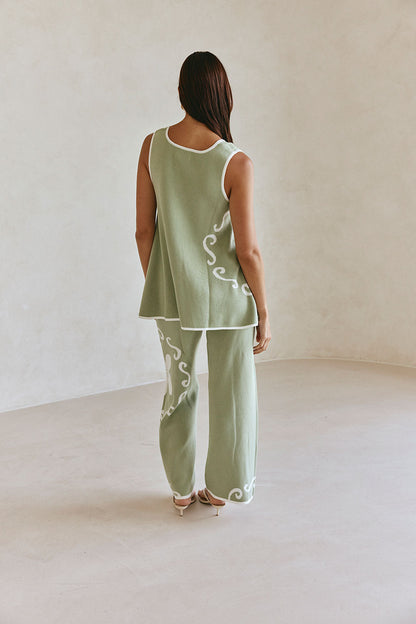 SAMPLE-Malani Top - Ocean Relic