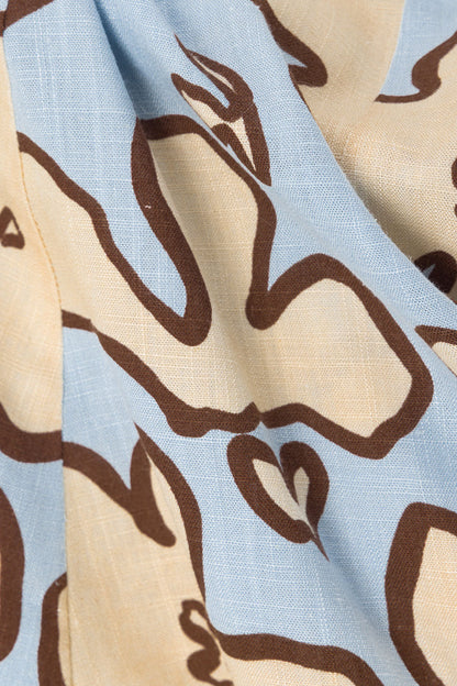 Cian Playsuit - Outline Floral