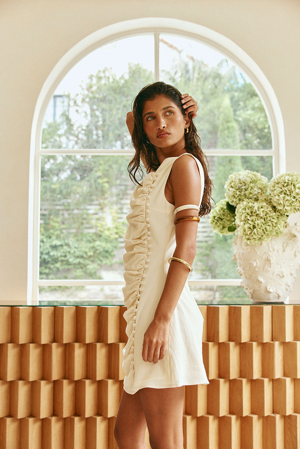 SAMPLE-Alchemy Dress - Cream