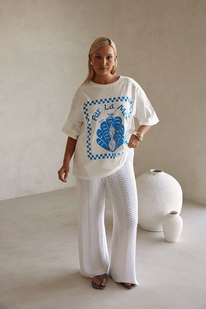 Par La Mer Top - Blue