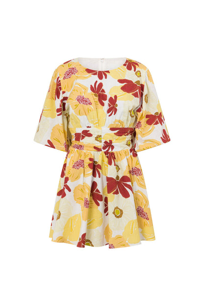 SAMPLE-Bettina Dress - Dusk Lily