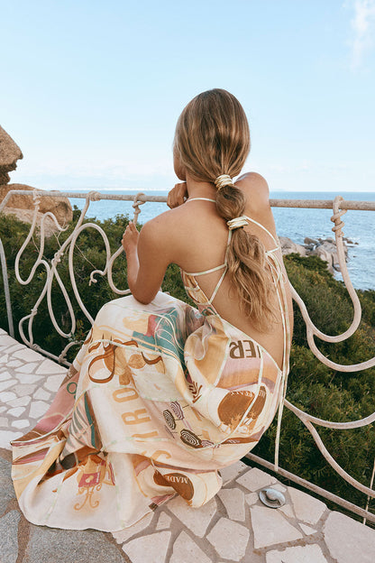 SAMPLE-Palermo Dress - Fiorire Rosa