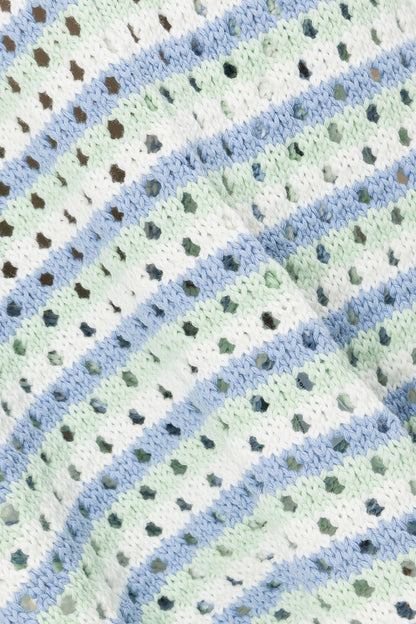 Erin Knit Top - Blue