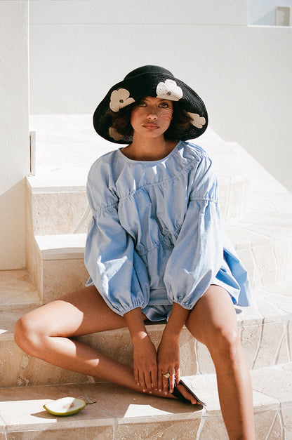 SAMPLE-Akel Top - Blue