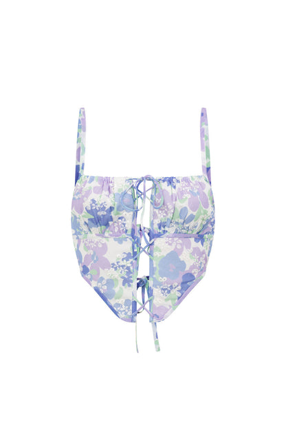 Robyn Corset Top - Juniper Floral