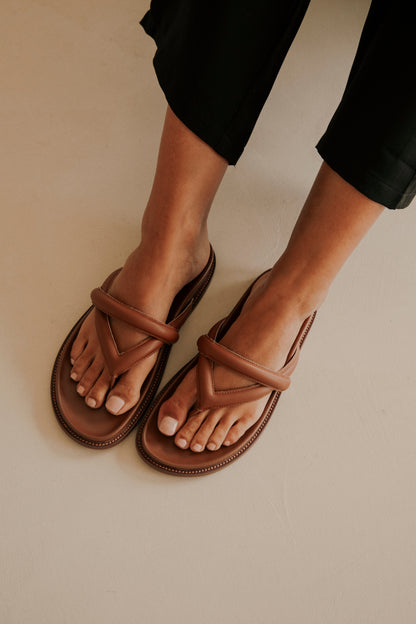 Vivian Sandals - Tan