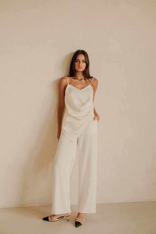 SAMPLE-Zarah Pants - Ivory